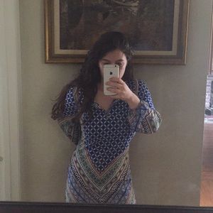 Beautiful Colorful Geometrical Dress